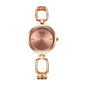 Titan Women Brass Analog Rose Gold Dial Casual Watch, Band Color-Gold