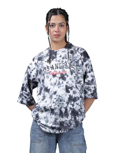Noble Monk WomenS Pure Cotton Loose Fit Round Neck T-Shirt