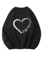 Kotty Women Full Sleeve Round Neck Pinted Sweatshirt