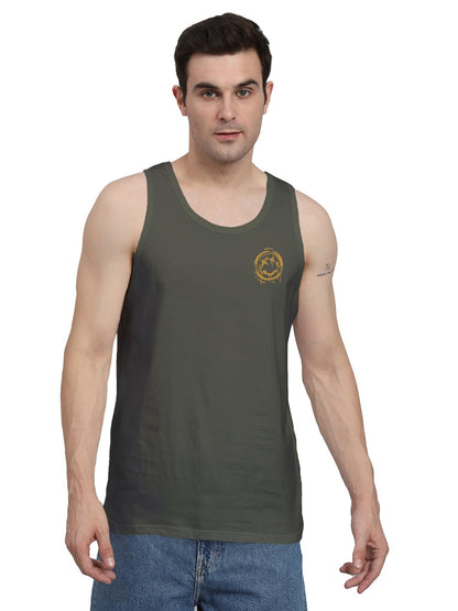 Peppyzone Mens S to 5XL Designer Men Vest Teddy Printed Cotton Sando/Baniyan/Ganji for Men and Boys - Perfect for Gym Workouts,