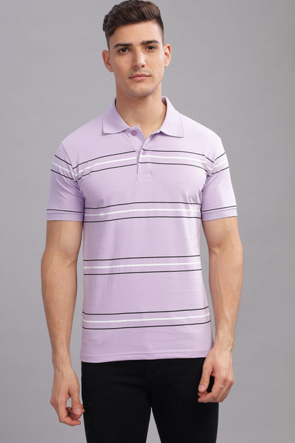 ADRO Regular Fit Polo T-Shirt for Men| Printed Polo T-Shirt | Cotton Polo T Shirt Also in Plus Size|Pnop24-L1-Ptnbwh