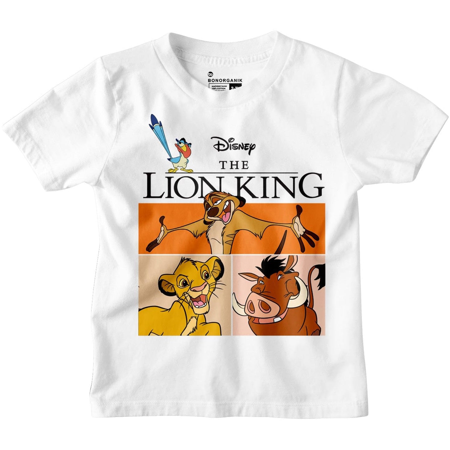 Bon Organik Boys Regular Fit T-Shirt (BON11237_Multi