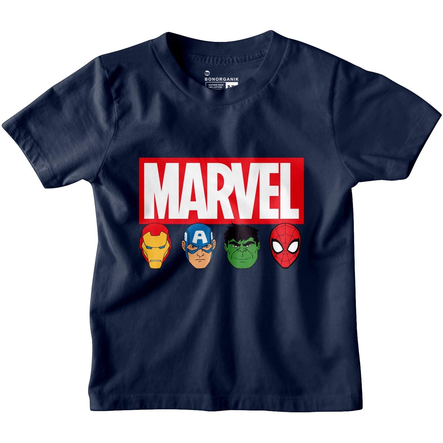 Bon Organik Boys Regular Fit T-Shirt (BON11237_Multi