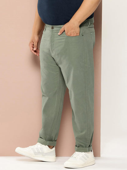 Thomas Scott Mens | Plus Size | Regular Fit | 100% Cotton | 5 Pockets | Breathable Fabric | Solid Color | Chino | Trouser | Cas