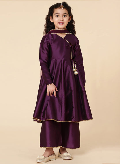 A.T.U.N. (All Things Uber Nice) A.T.U.N. Girls Anarkali Palazzo Set
