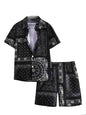 OM SAI LATEST CREATION Mens Night Dress || Multi Printed Rayon Short Night Suit Set || Night Dress for Boys || Mens Pajama Sho