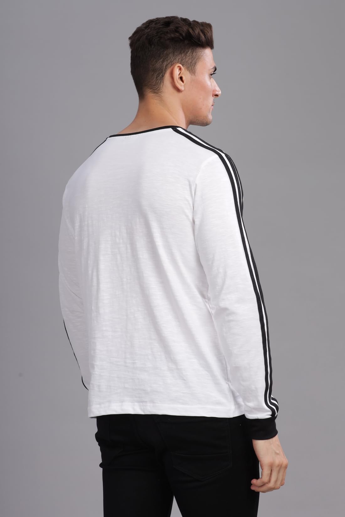 ADRO Full Sleeve Tshirt for Men | Full T Shirt for Men | 100% Slub Cotton Tshirt | Full Sleeve T-Shirt | Mens Full Sleeves T Shi