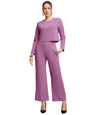 Selvia Womens Co-ords Set|Lycra Crop Top & Trouser Set|Casual Co-ords Set for Women|Two Piece Co-ord Set|Crop Top & Bottom Set(