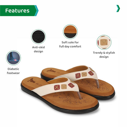 Ortho Joy Doctor Slipper For Women Fancy || Orthopedic WomenS Fashion Slipper || Comfortable Slippers