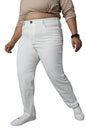 High Star Women Plus Size Straight Fit High-Rise Clean Look Stretchable Jeans
