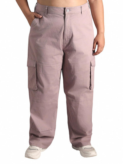 High Star WomenS Classic Casual Pants (Hswwts2402P_Mv_Mauve
