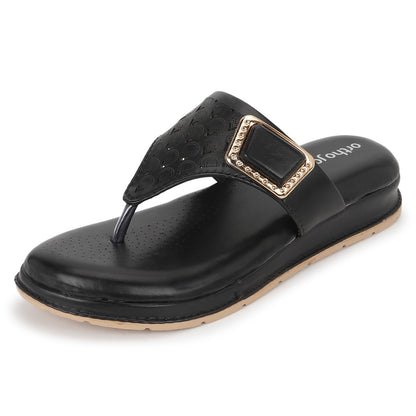 Ortho Joy Doctor Fancy Slipper For Women || Orthopedic WomenS Fancy Slipper/Sandal For Women