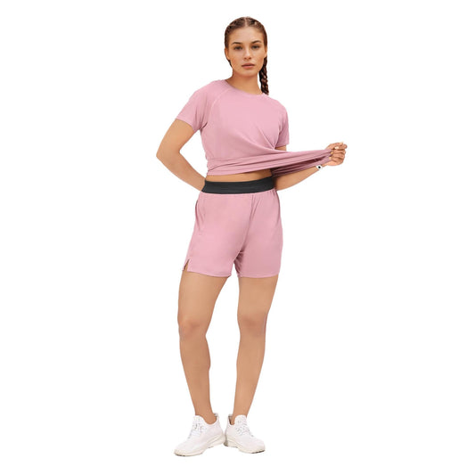 Enamor Womens Boxer Shorts (A714_Lilas