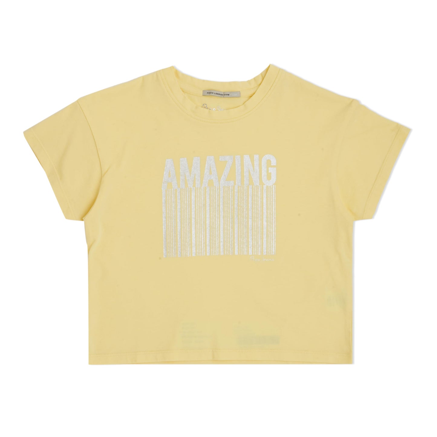 Pepe Jeans GirlS Western T-Shirt (Pg502867_Yellow 14)
