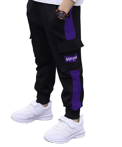 Kyda Kids Unisex Kids Cotton Printed Fleece Pant - Multicolor