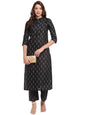 ANNI DESIGNER Women's Cotton Printed Kurta with Palazzo