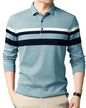 Noble Monk MenS Regular Fit Polo T Shirt |Full Sleeves |Collar Tshirts | Casual T-Shirt For Men