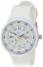 Zoop Kids Girls 38 Mm White Dial Plastic Analogue Watch - Nlc4038Pp02W
