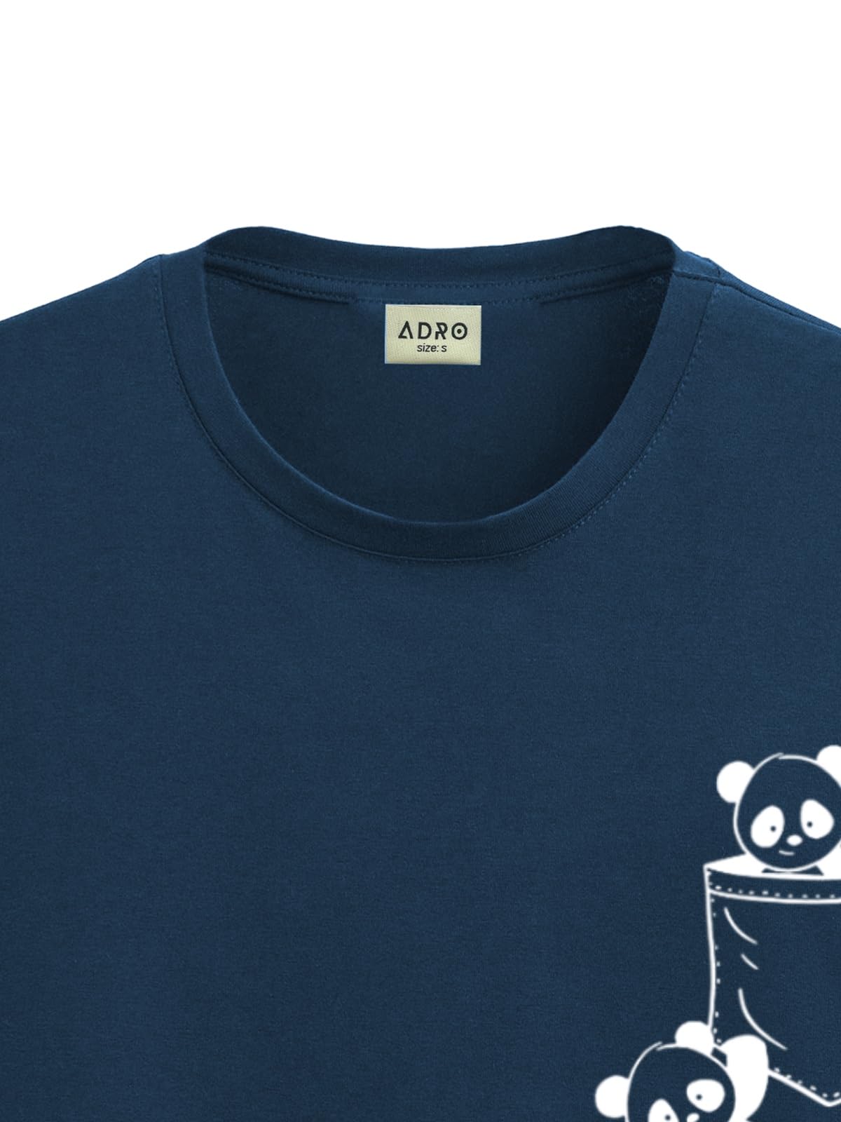 ADRO Tshirt for Men | Printed T Shirt for Men | 100% Cotton T-Shirt |Printed T Shirt | T-Shirts | RN24-POC