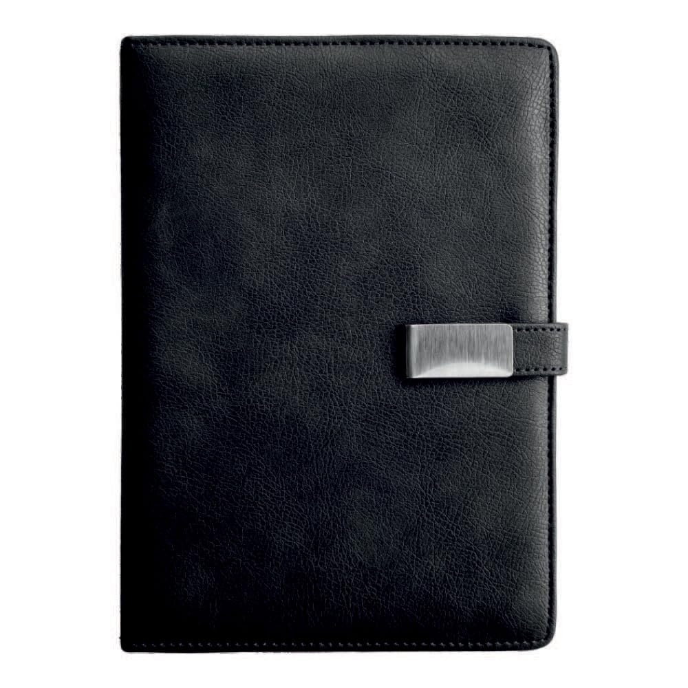 Anupam Charm Lined Journal Notebook192 Pages A5 Hardcover Leather Journal With Magnetic Metal Closure With Pen Loop 80 Gsm Ruled