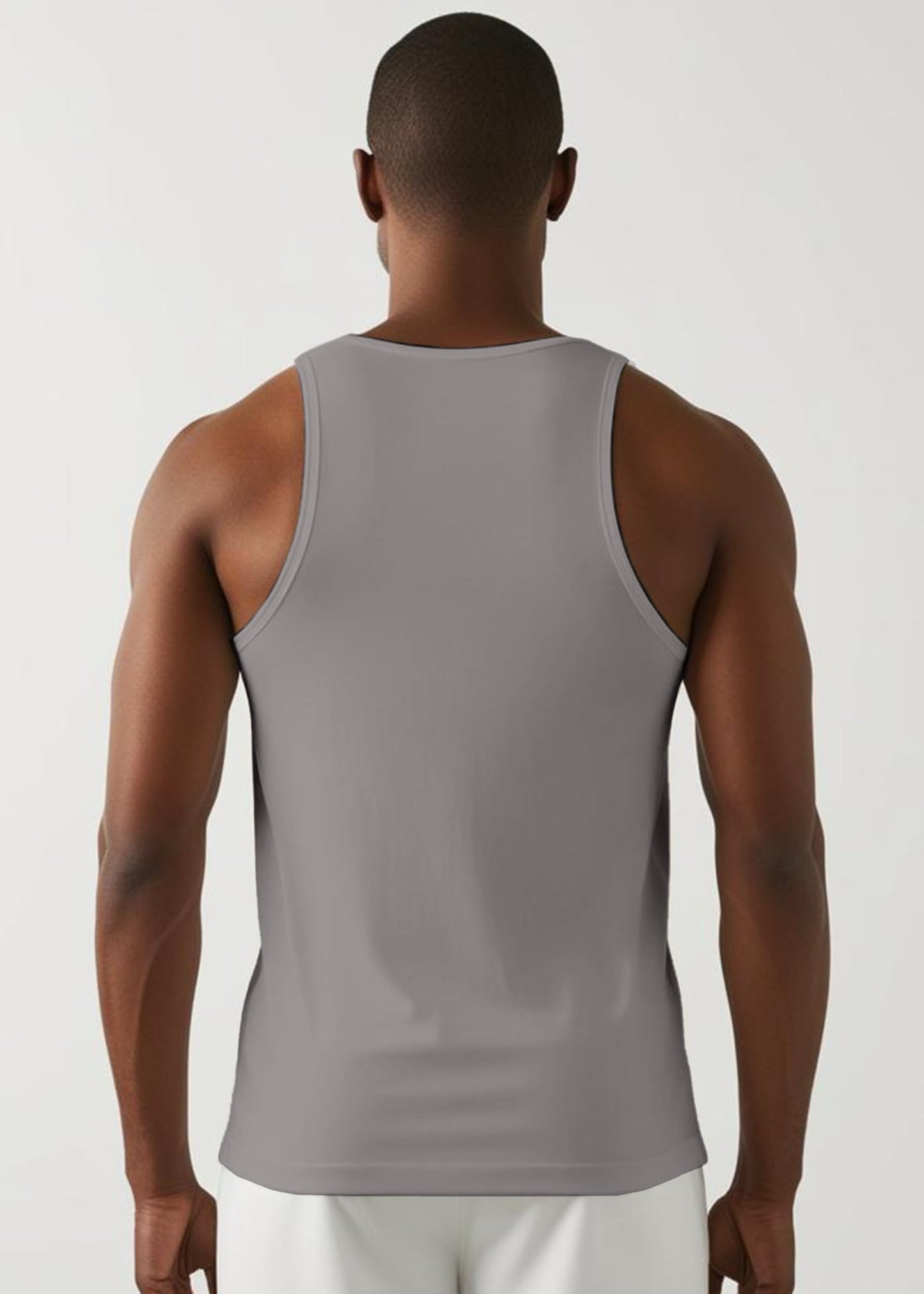 Peppyzone Mens Regular Fit Vest (TT-Biker 11-15_Grey3