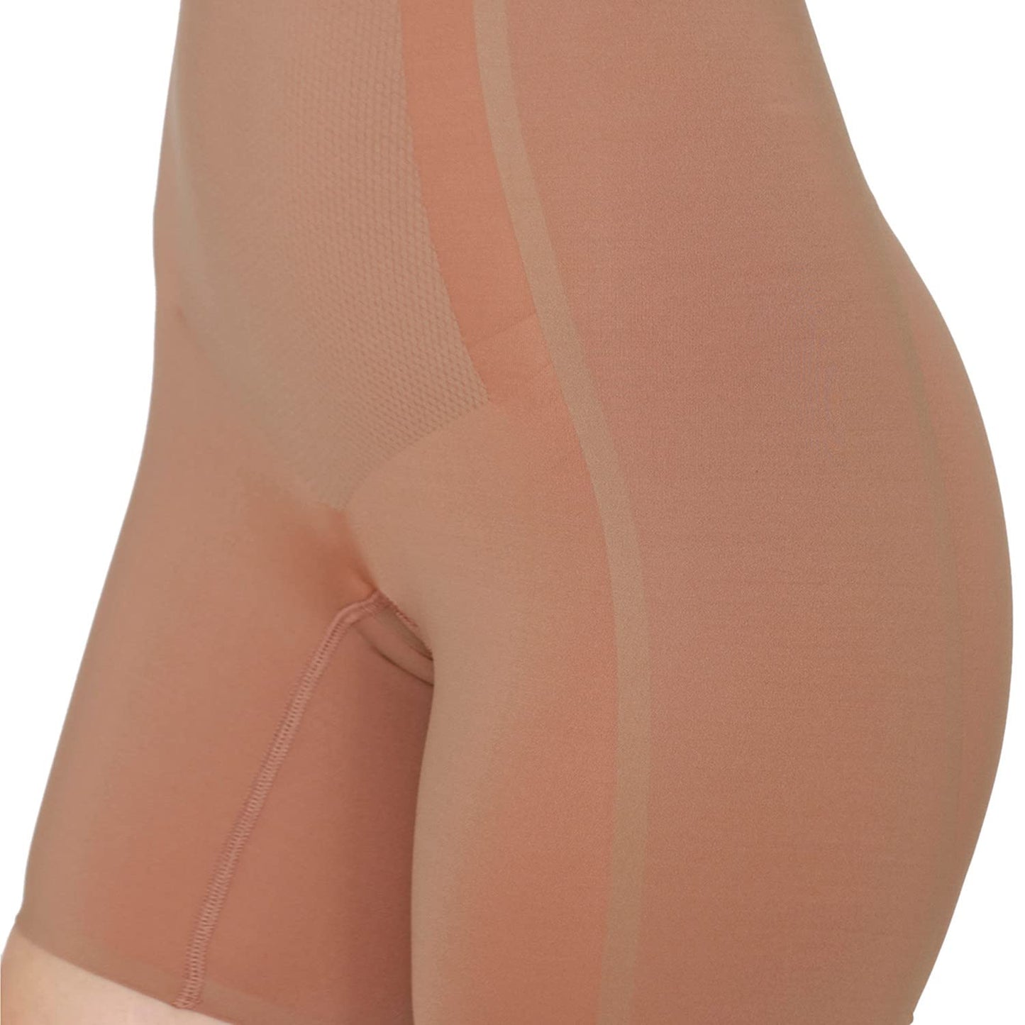 Zivame Medium Control Highwaist Thigh Shaper- Skin