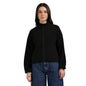 Black High Neck Full Sleeve Jacket