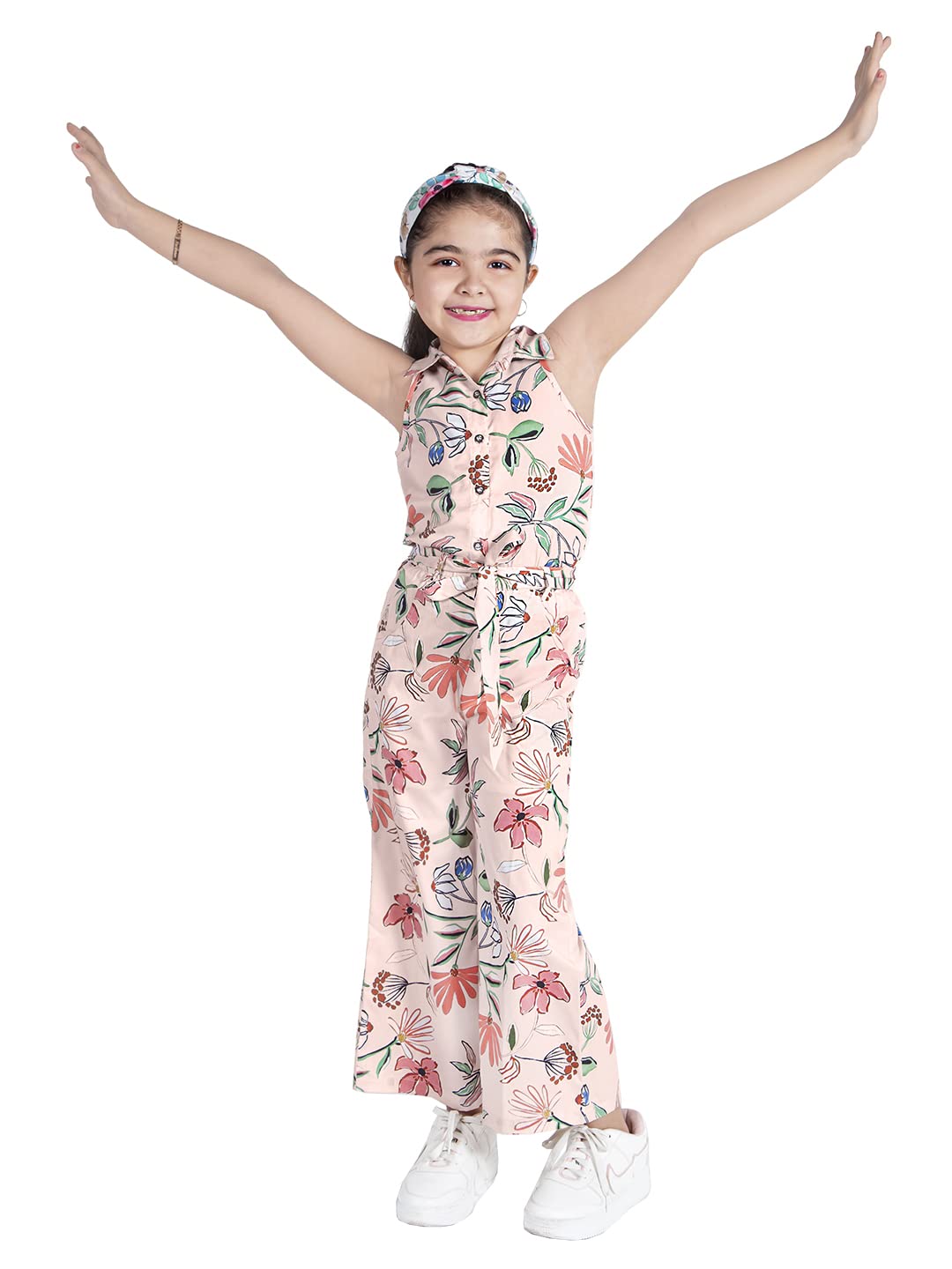 Naughty Ninos Girls Pink Floral Dress Sets(Nn00878Drs)