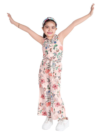 Naughty Ninos Girls Pink Floral Dress Sets(Nn00878Drs)