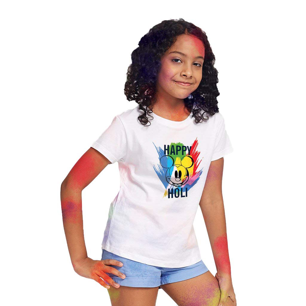 Bon Organik Happy Holi Disney Tshirts Family