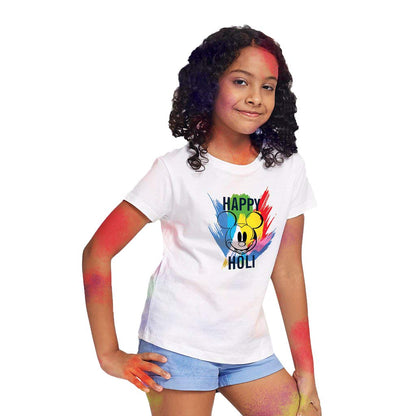 Bon Organik Happy Holi Disney Tshirts Family