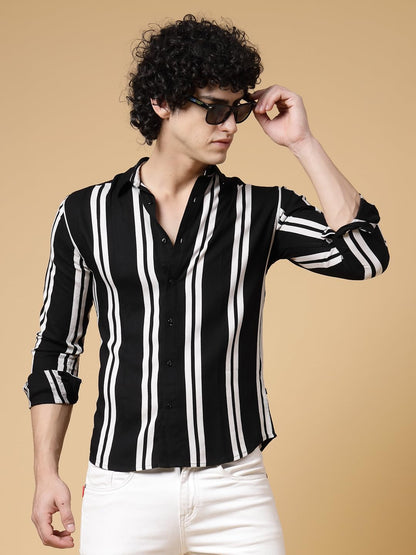 Rigo Rayon Printed Shirts for Men | Full Sleeves Hawaiian Regular Fit Mens Shirt | Casual Shirt | Beach | Party | Outing Wear S