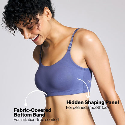 Nykd (Nyb165 Cotton Non Padded & Non Wired Full Coverage Slip On T-Shirt Bra For Women | Easy Breezy Soft Fabric With Hidden Sha