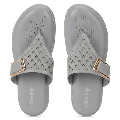 Ortho Joy Doctor Fancy Slipper For Women || Orthopedic WomenS Fancy Slipper/Sandal For Women