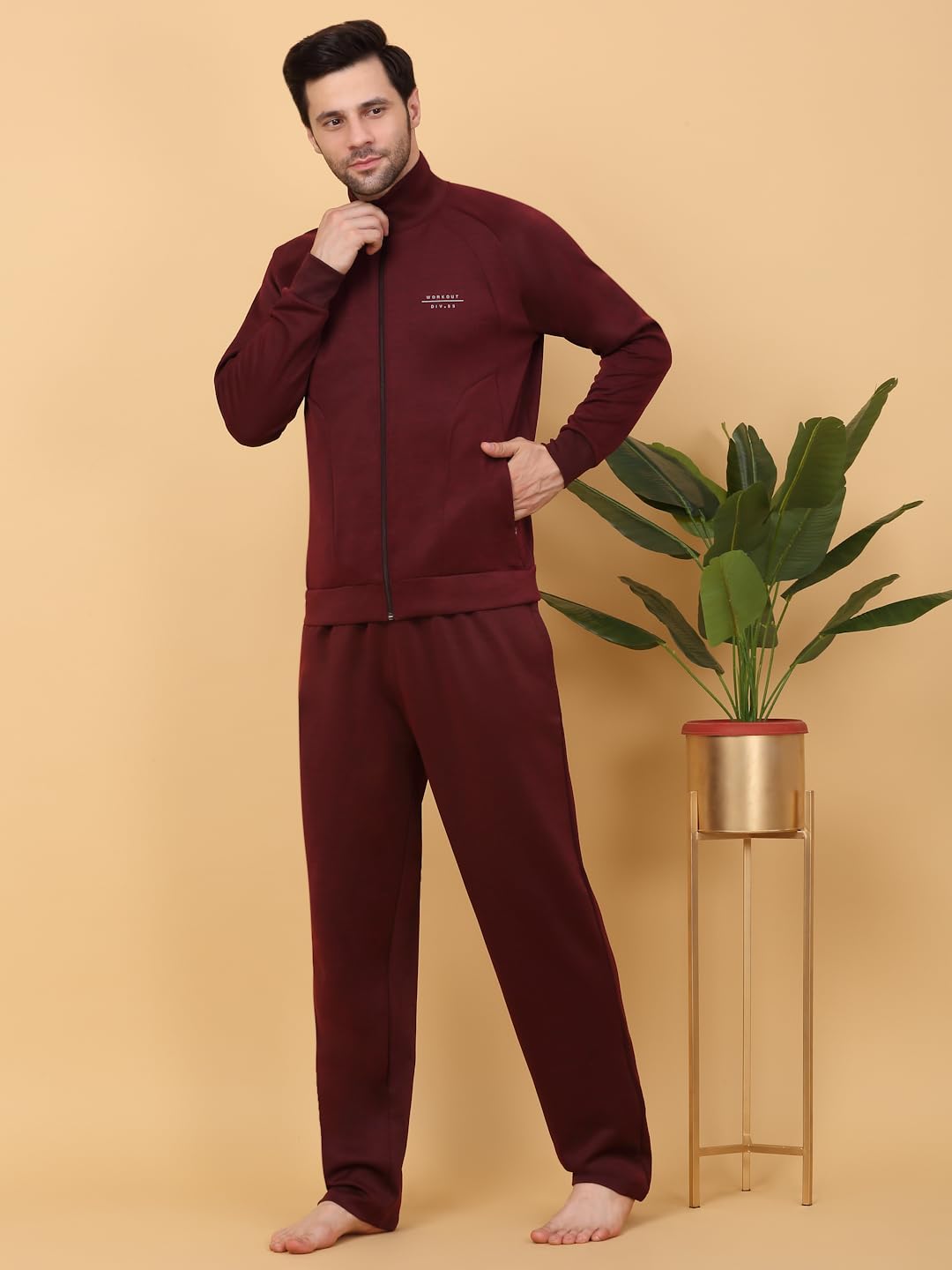 Sweet Dreams Men Solid Track Suit