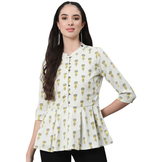 anubhutee Women Ethnic Motifs Printed Kurti