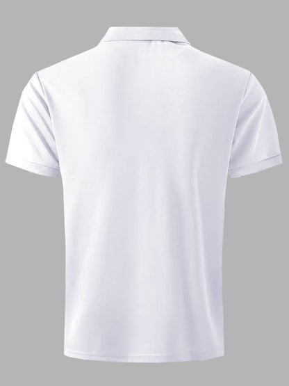 Noble Monk MenS Regular Fit T-Shirt (T344Hs-Whsb_White Sky Blue