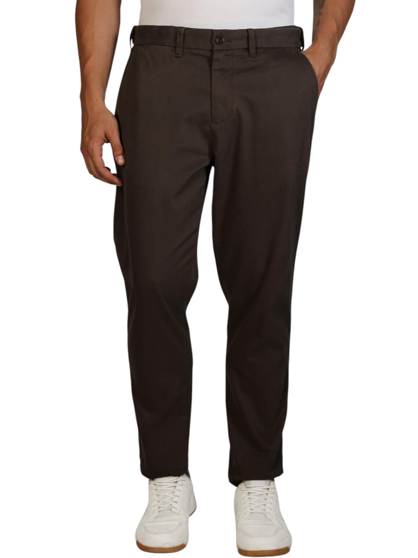 Thomas Scott | Mens | Slim Fit | Cotton Blend | Breathable Fabric | Stretchable Fabric | Casual | Semi Formal | Trouser | Chino