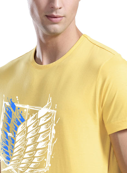 ADRO Mens Attack on Titan Cotton T-Shirt (2XL)