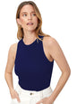 Toochki Womens Casual Sleeveless Solid Crop Top