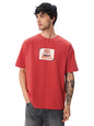 The Souled Store Official Inside Out: Anger Oversized T-Shirt for Men Boys Cotton Casual Half Sleeves Baggy Loose Fit Drop Shoul
