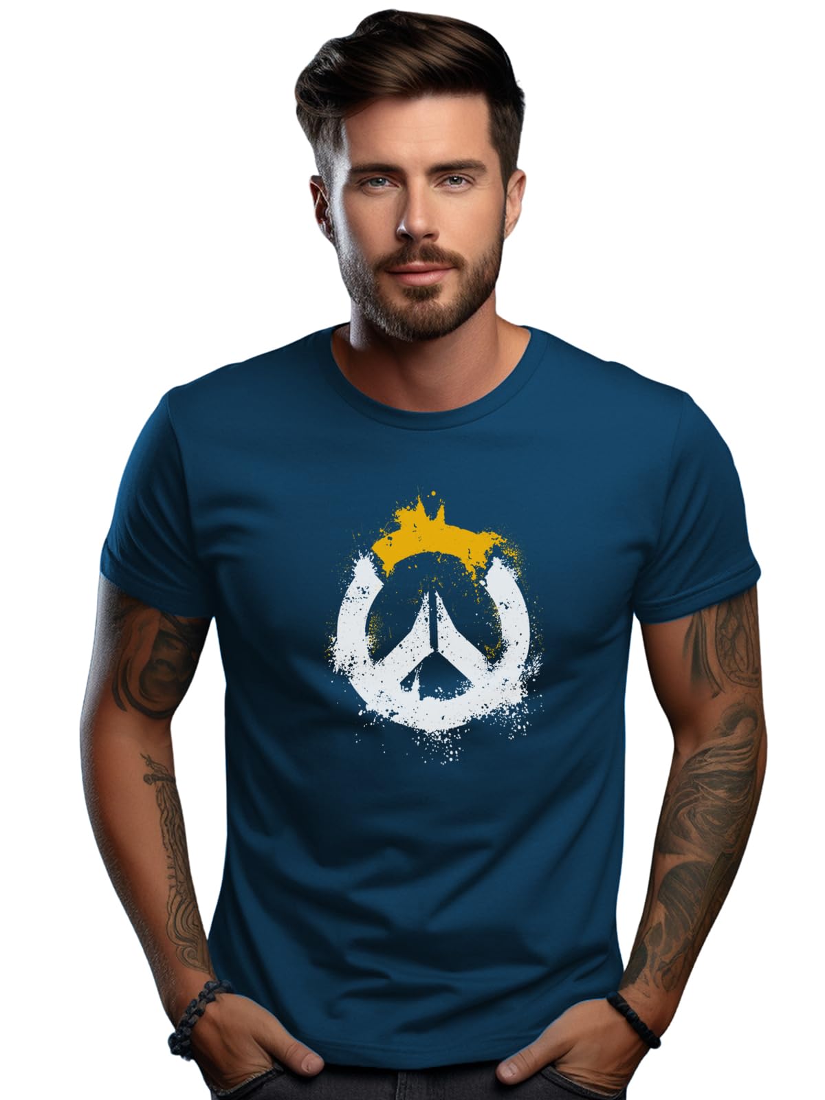 ADRO Mens Printed T-Shirt for Men | R22-M-PC-SB