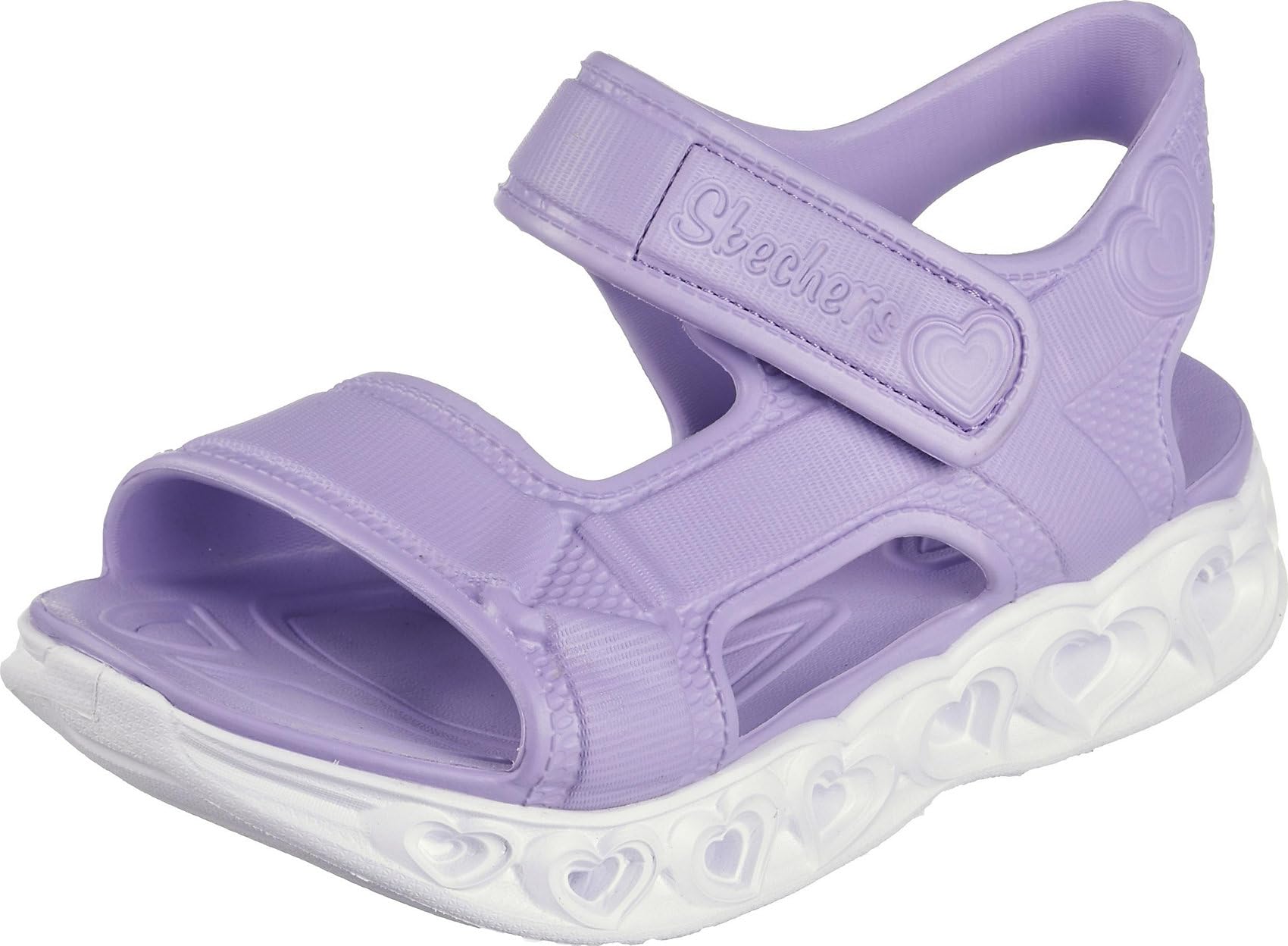 Skechers Girls Heart Lights Fashion Sandals & Floaters
