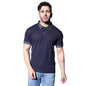 Leriya Fashion Tshirt For Men | Cotton Polyester | Dot Print Polo Neck | Regular Fit Solid T-Shirt For Boys | Suitable For Regul