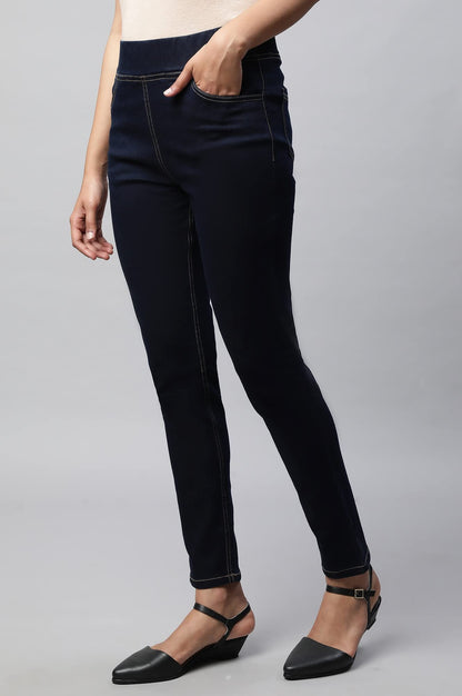 Aurelia Denim Lycra Strechable Jegging For Women | Ankle Length Jegging For Women | Denim Lycra Jegging For Women | Leggings For