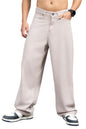 Hubberholme Men Cotton Relaxed Fit Mid-Rise Jeans 14 Beige