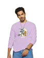 Bewakoof X Official Tom & Jerry Merchandise Mens Certified Troublemakers (TJL) Graphic Printed Cotton Jersey T-Shirt - Oversize