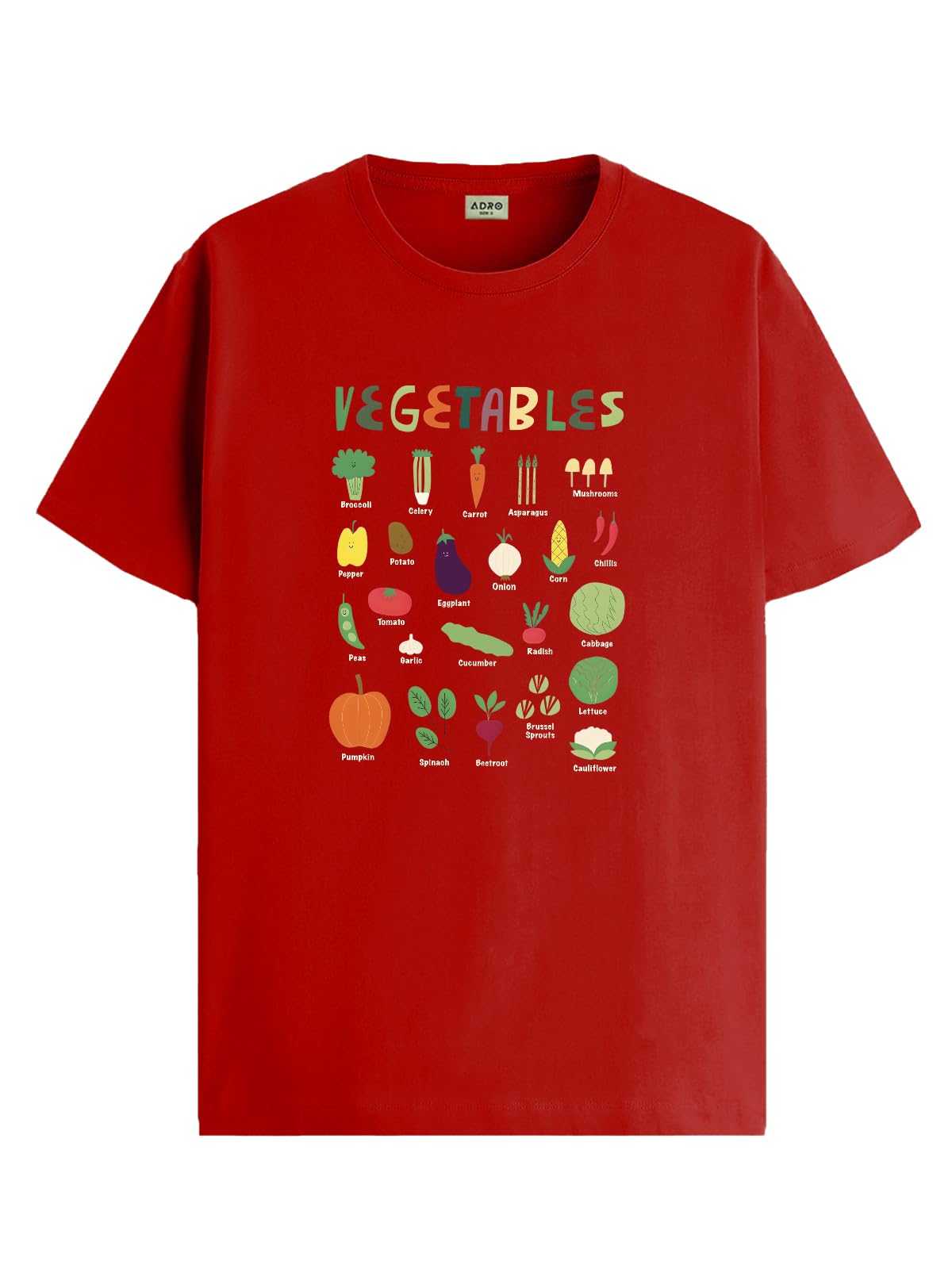 ADRO T Shirts for Boys & Girls || Creative Learning Design Printed T-Shirt || Ages 3-14 || 100% Cotton Round Neck Tshirt for Kid