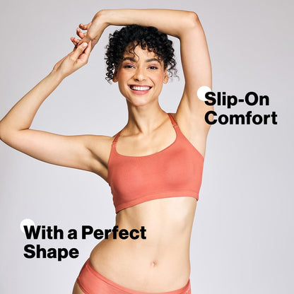 Nykd (Nyb165 Cotton Non Padded & Non Wired Full Coverage Slip On T-Shirt Bra For Women | Easy Breezy Soft Fabric With Hidden Sha