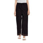 Fabindia Women Printed Casual Pant Cotton_M Black